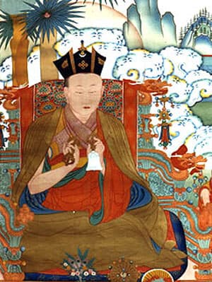 Deshin Shekpa, 5th Karmapa Lama visits the Ming dynasty capital at Nanjing and is awarded the title "Great Treasure Prince of Dharma".