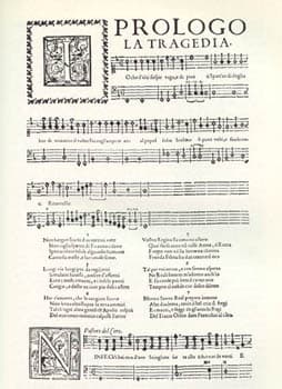 Euridice, the earliest surviving opera, receives its première performance, beginning the Baroque period.