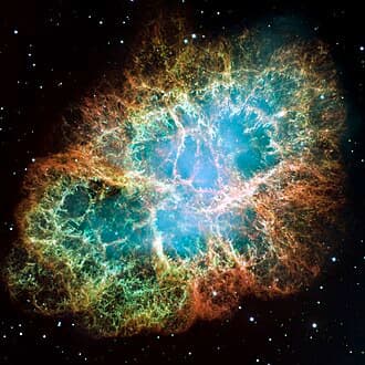 A supernova, called SN 1054, is seen by Chinese Song dynasty, Arab, and possibly Amerindian observers near the star Zeta Tauri. For several months it remains bright enough to be seen during the day. Its remnants form the Crab Nebula.