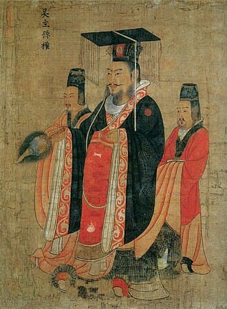 Sun Quan proclaims himself emperor of Eastern Wu.