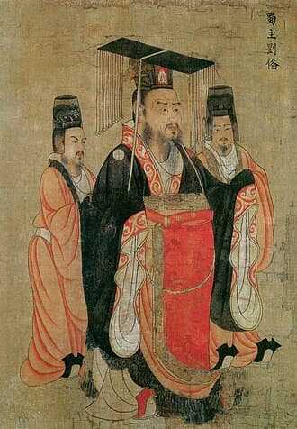 Liu Bei, Chinese warlord, proclaims himself emperor of Shu Han, the successor of the Han dynasty.
