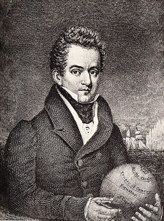 American explorer Benjamin Morrell departed Antarctica after a voyage later plagued by claims of fraud.