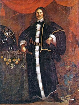 A Venetian fleet under Admiral Cort Adeler breaks through a line of galleys and defeats the Turkish navy.