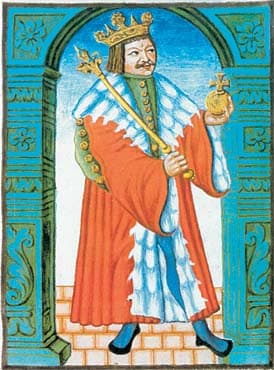 George of Poděbrady is chosen as the king of Bohemia.