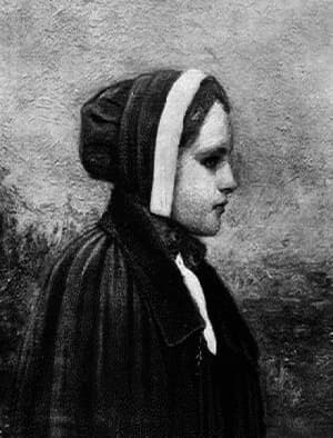 Bridget Bishop is the first person to be tried for witchcraft in Salem, Massachusetts; she was found guilty the same day and hanged on June 10.